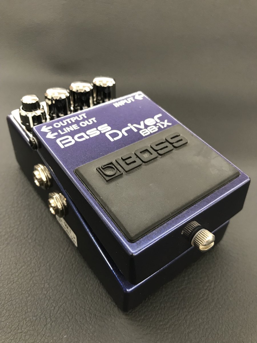 ブログ更新】 BOSS BB-1X Bass Driverを買取させていただきました