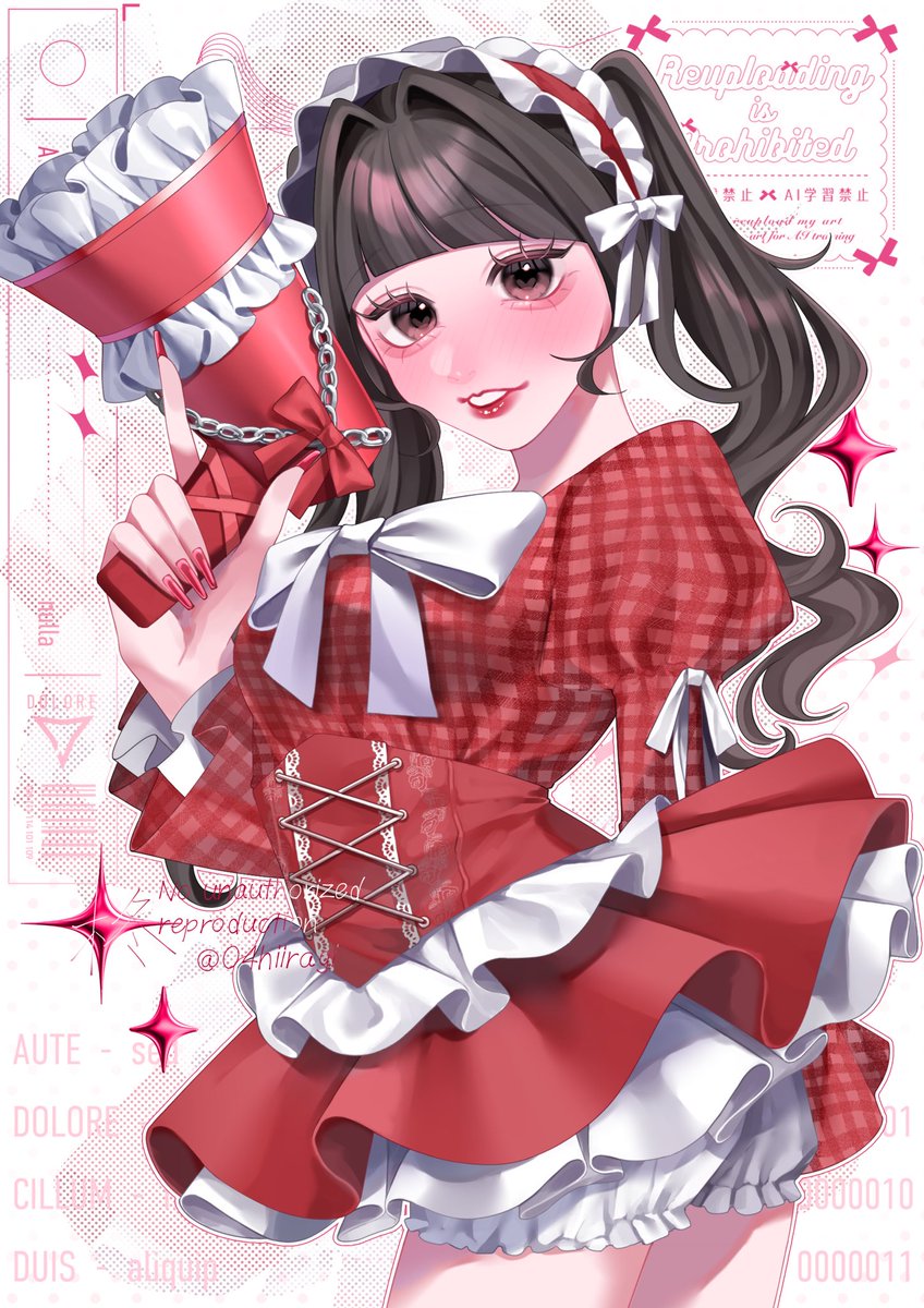 04hiiragi's tweet photo. 🍓❤️  #OC  #illustrationㅤ https://t.co/P8Oyrios7E