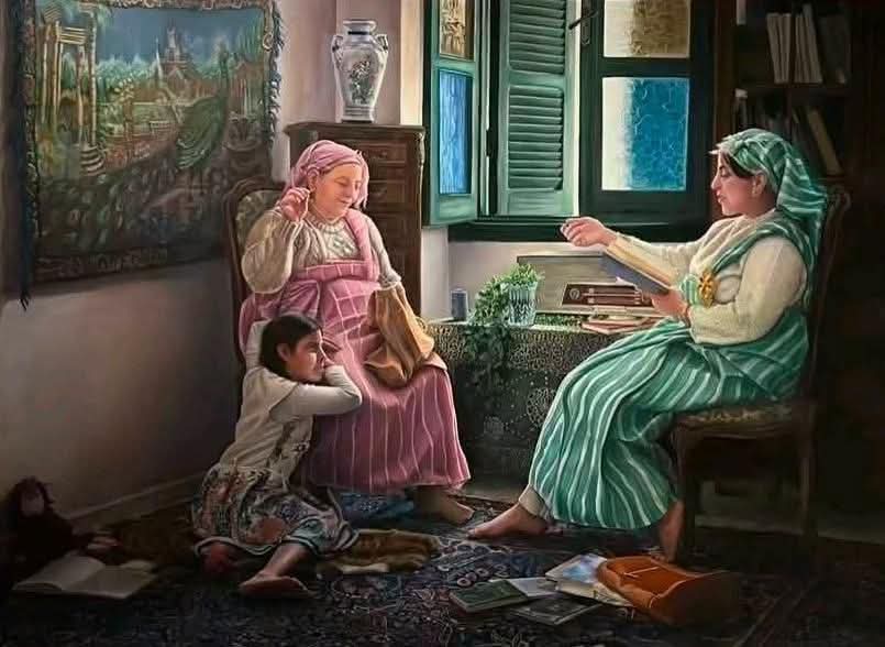 tarekelkhoga's tweet photo. "الحكاية"
للفنانة/جُهينة شعبان https://t.co/mp7H9NmDtw