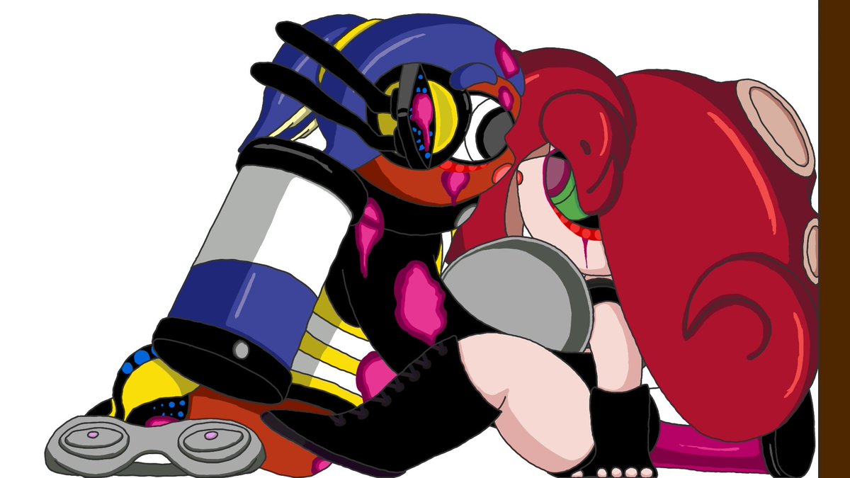 haruikatako's tweet photo. (再掲)「きれい...！」
#Splatoon #ボーイ #旧3号 #タコゾネス https://t.co/2c4J9ZFQ8v