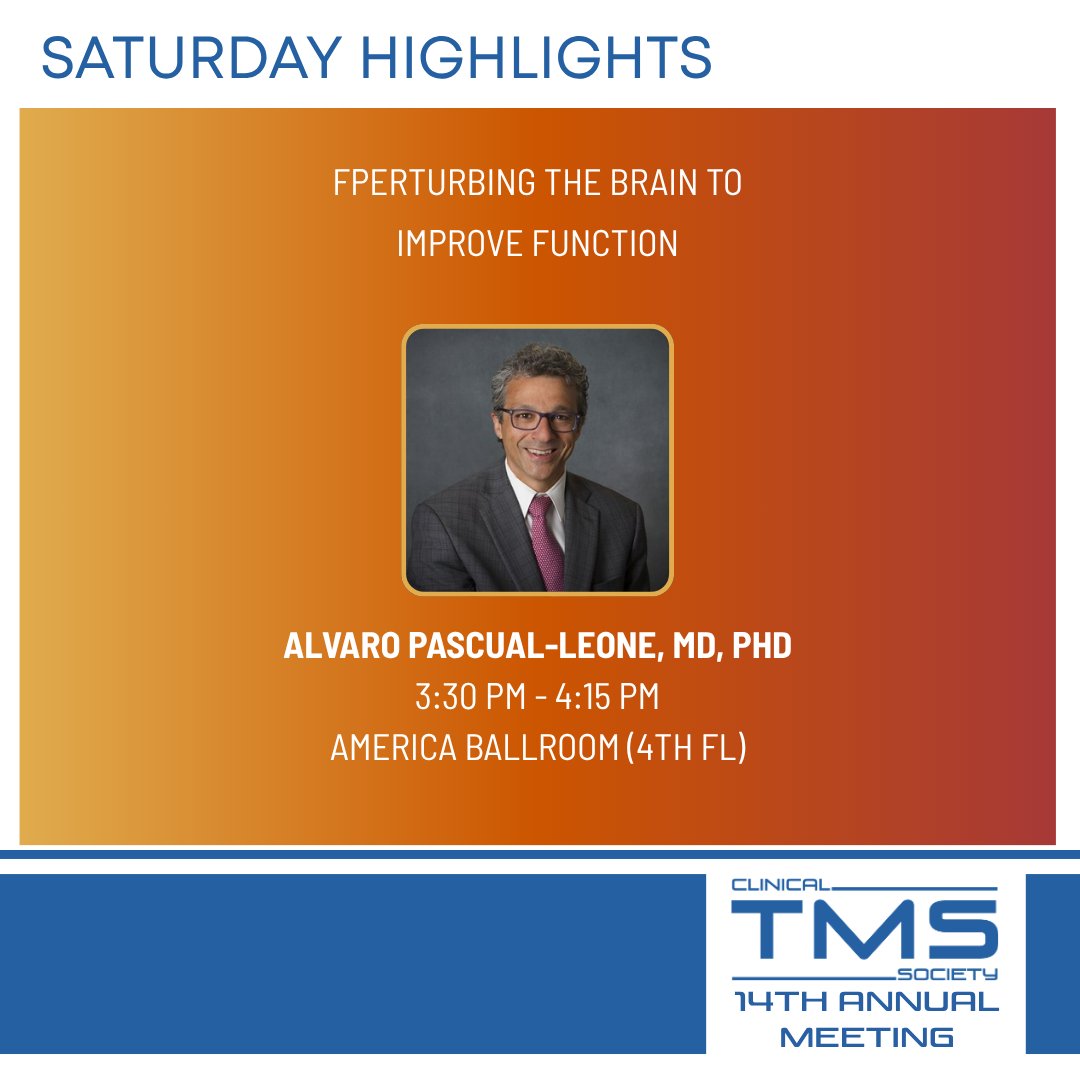 ClinicalTMS's tweet photo. Welcome to the final day of #CTMSS2026! Our plenaries are ready to go and we hope you are, too. Let's make this final day count!
#ClinicalTMS #Neuroscience #BrainHealth #FutureOfTMS #CTMSS2026 https://t.co/sBtwGRdVPL