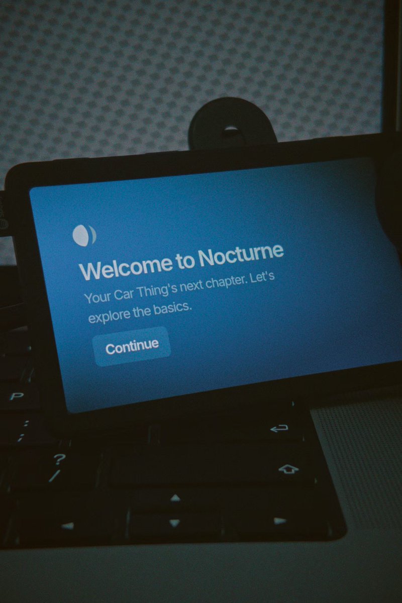 kev1ngu's tweet photo. 给已经暂停支持的 Spotify Car Thing 刷了社群 Nocturne 固件，效果很赞！

（一个要注意的坑：amlogic 的 console 必须要用 USB 2.0 Type A 线才能建立通讯） https://t.co/eDi37QIXZd