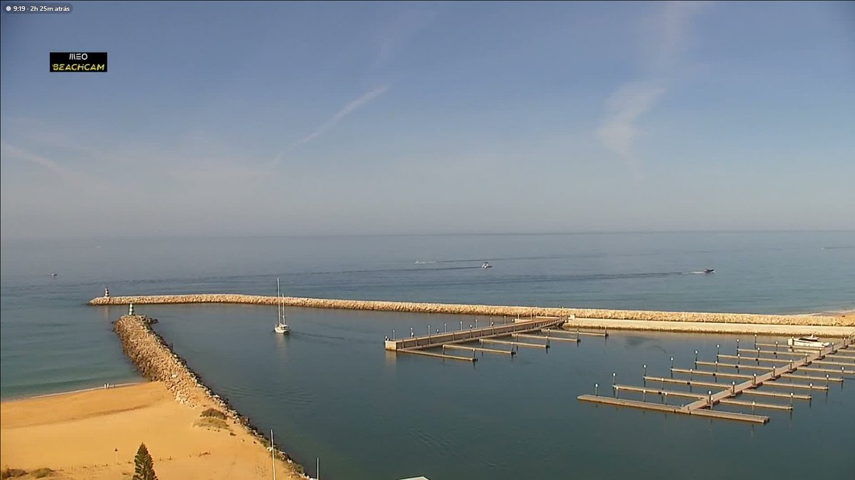 75Alcaide's tweet photo. 07/06/2026 11:53: #Vilamoura. Those lines in sky and the after.
08h29 and 09h19: The sky over Vilamoura Marina;
11h50: Vilamoura Beach. The colors of chemicals in the sky.
#Portugal #Algarve #FieldLab #LivingLab #EMF #SAI #SRM #Biosensing #WBAN #IoBNT #PNT #QKD
#Poison in the Sky.
