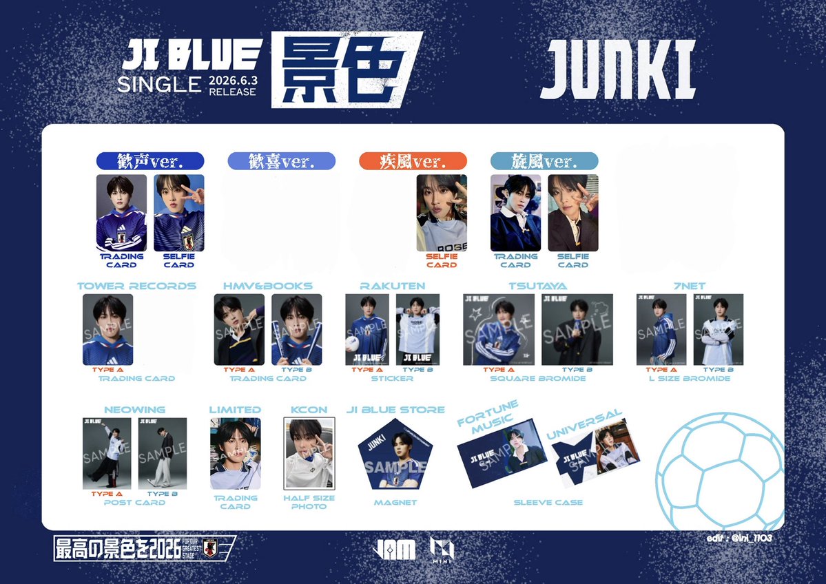 jtk_17's tweet photo. JI BLUE交換 JO1交換 INI交換

【譲】1.2枚目

【求】同種 河野＞川西(3.4枚目)
　　 特典：河野のみ

郵送またはナゴド(20日)手渡し
お気軽にお声かけください♩

 #JIBLUE交換 #JO1交換 #INI交換 https://t.co/Iu6TRvyZJ5