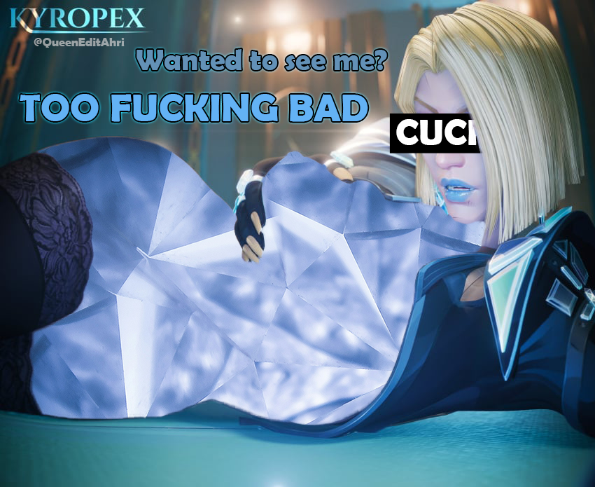 QueenEditAhri's tweet photo. You dont mind Emma using her powers to beta censor your right? 🤭 https://t.co/XYo8KQMKMd