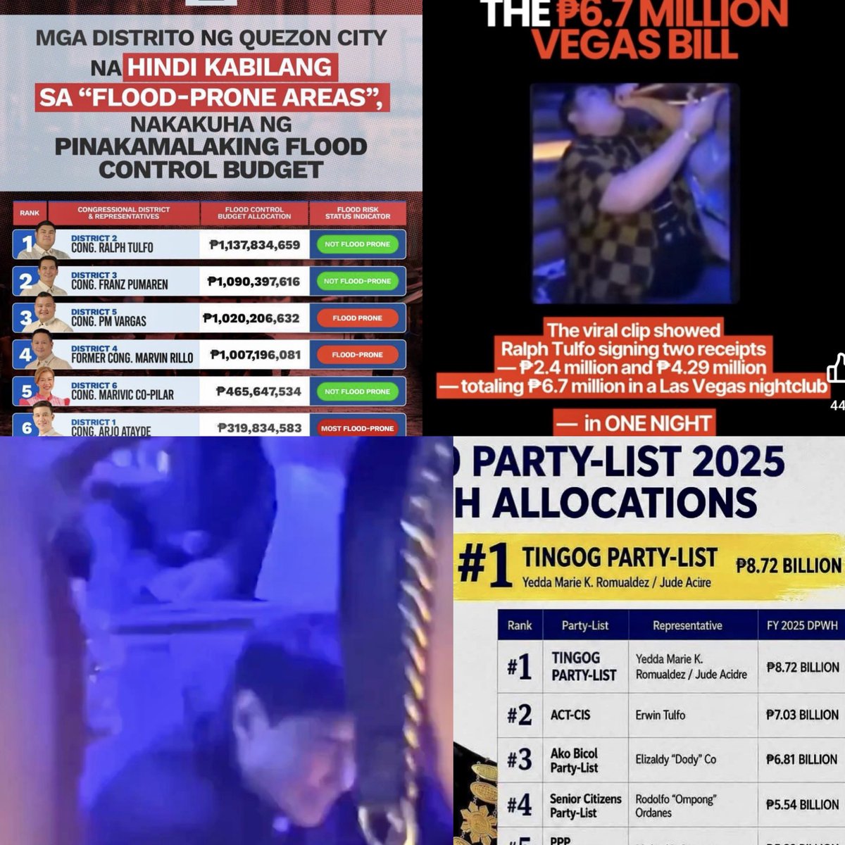 unniemilledy's tweet photo. Kanor Sanggano Brothers!๐
@erwintulforeal Erich Sylvester @Idolraffyishere ๐คก๐คก๐๐พ๐คฎ
#ErwinTulfo #BendTheLaw
#MarcosDictatorship #Bangag
#SilentMartialLaw #Marcos
#Philippines #SenatePH
#MarcosLegacy #MaletaGang
#FloodControlCorruption
#CongressPH #HouseOfCrocs https://t.co/CdP8wnSME5