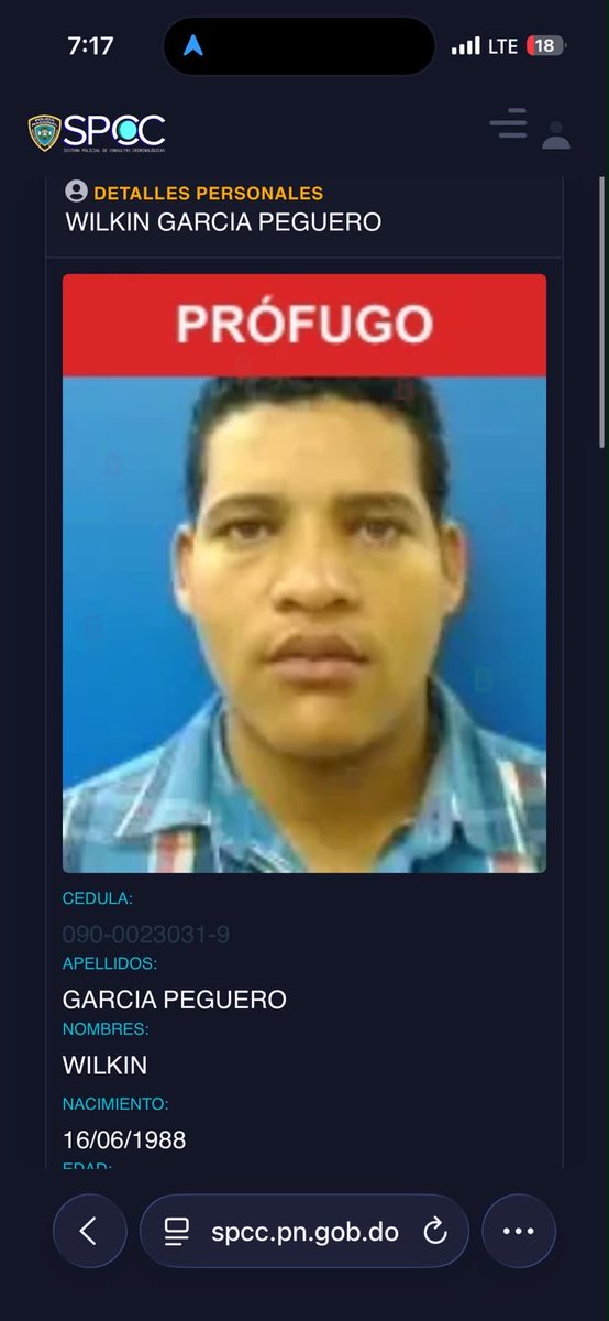 ClimaNacional's tweet photo. Policía Nacional activa búsqueda de “Mantequilla” por presunta tentativa de homicidio, asociación de malhechores y estafa https://t.co/D3EiyCRLJa vía @ClimaNacional https://t.co/HQMIpj6acS