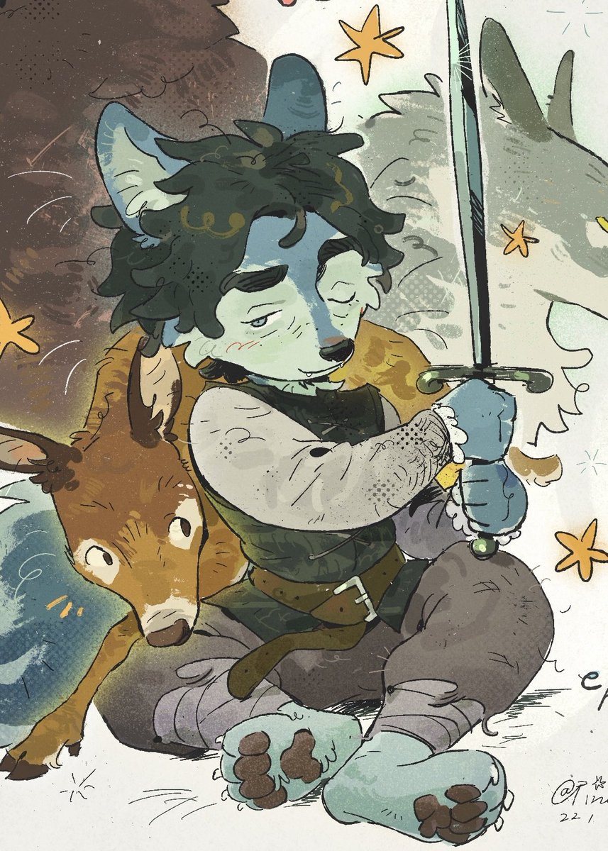 Psn1481068_'s tweet photo. Swift as a deer. Strong as a bear. Fierce as a wolverine.

#ASOIAF https://t.co/mr7Jghc20B