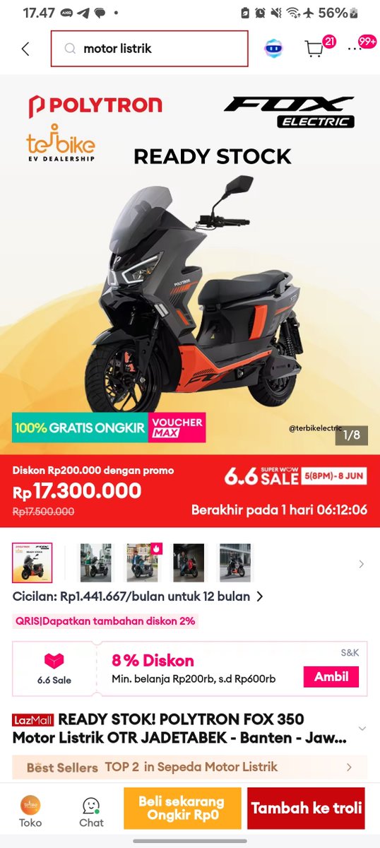 Nisa294994's tweet photo. yang lagi nyari Rekomendasi Produk Diskon merapat sini dah. mending langsung borong di lazada 6.6 super wow sale karena lagi ada voucher bonus s.d. 66 juta lumayan banget buat dapet harga miring. mana produknya lazmall 100% original jd ga perlu was-was. https://t.co/N31Kco4ikP https://t.co/mcfoigD9GH