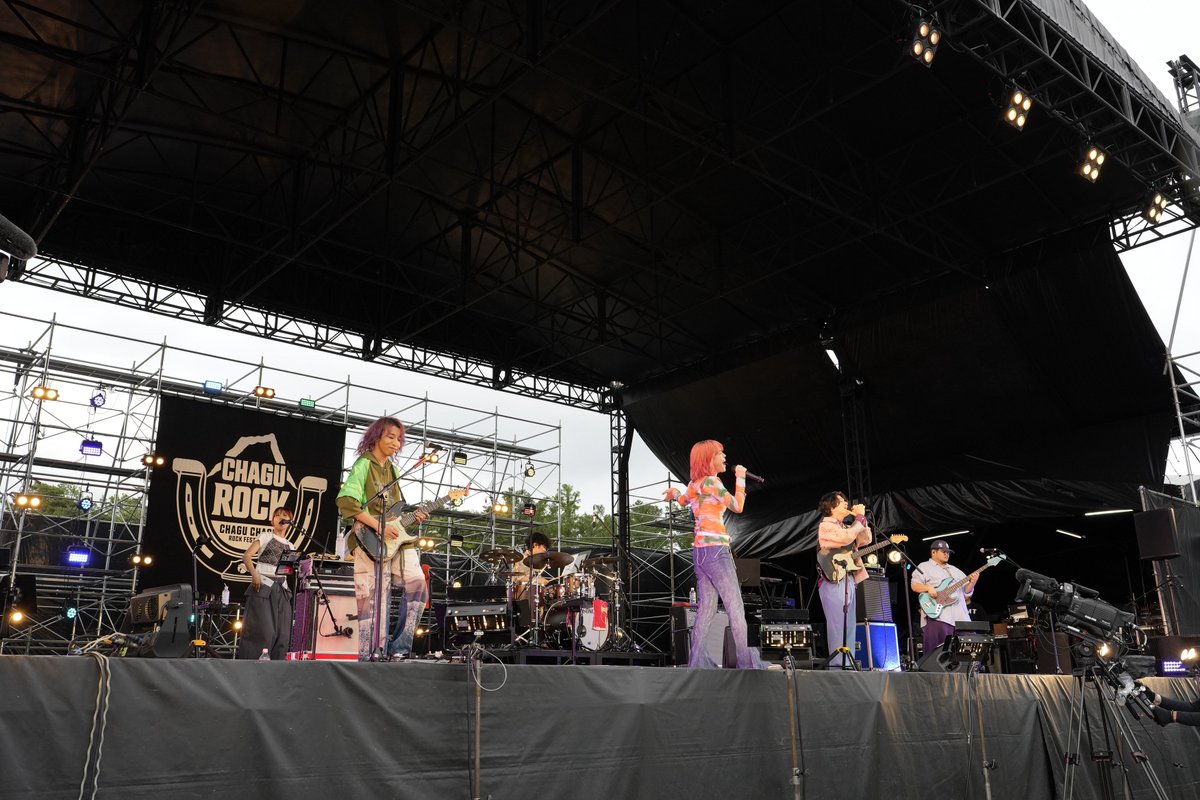 Penthouse_band's tweet photo. CHAGU CHAGU ROCK FESTIVAL 2026
Thank you !!

📝set list
1. Welcome to the Penthouse
2. ... 恋に落ちたら
3. 一難
4. Minute by Minute
5. Taxi to the Moon
6. 青く在れ
7.  我愛你
8. 一二三

また盛岡でお会いしましょう🙌

#チャグロック
#Penthouse https://t.co/S9AzULX4lV