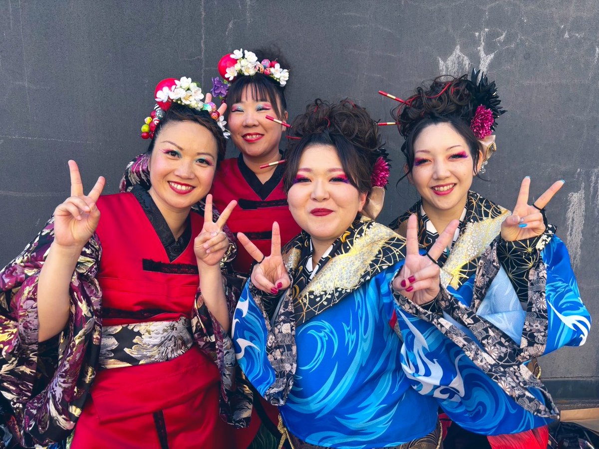 AHello5am1's tweet photo. #YOSAKOIさんさ2026 
#夢源郷
#蒼天飛龍
#花嵐桜組
#笑泉百景 https://t.co/FReT9ZamLA