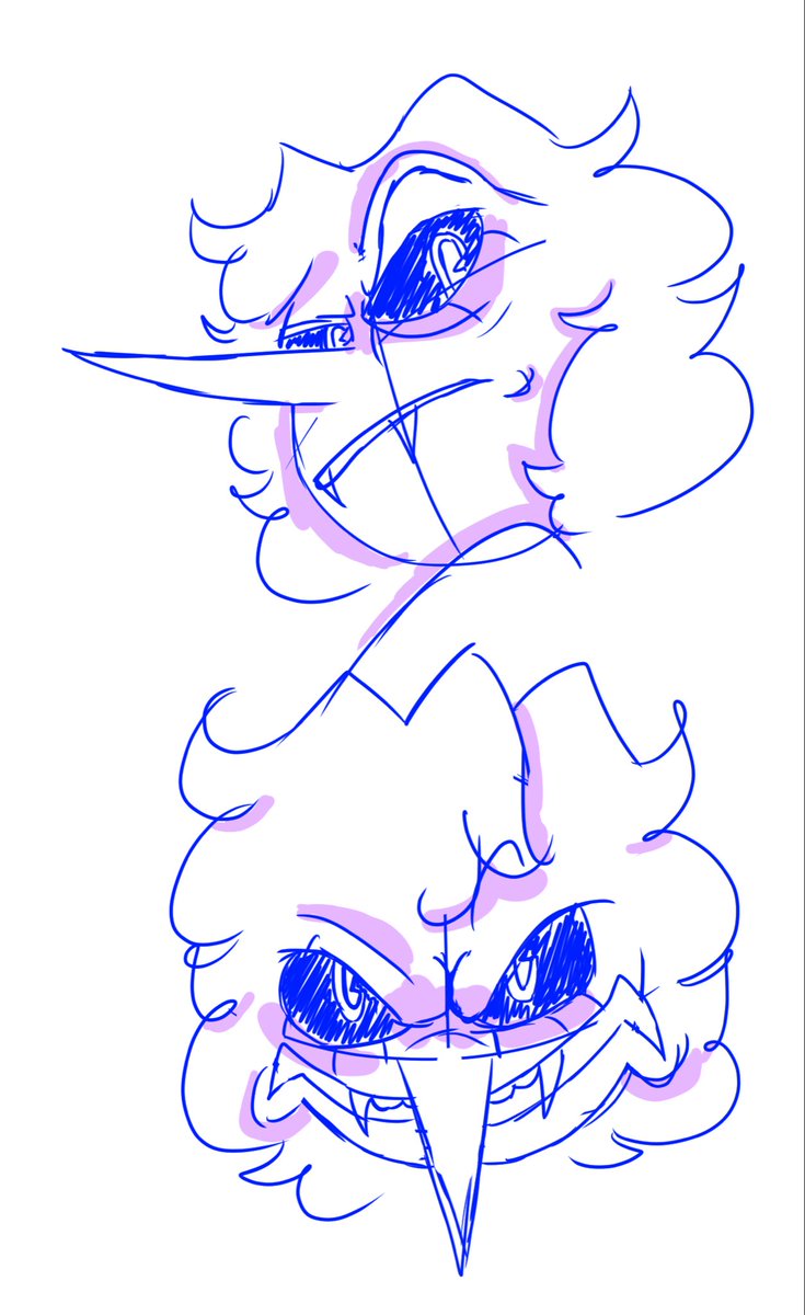 bobbiSween's tweet photo. Some muzzle facial expressions I drew
(They look very pissed lmao) https://t.co/1A18rYICDT