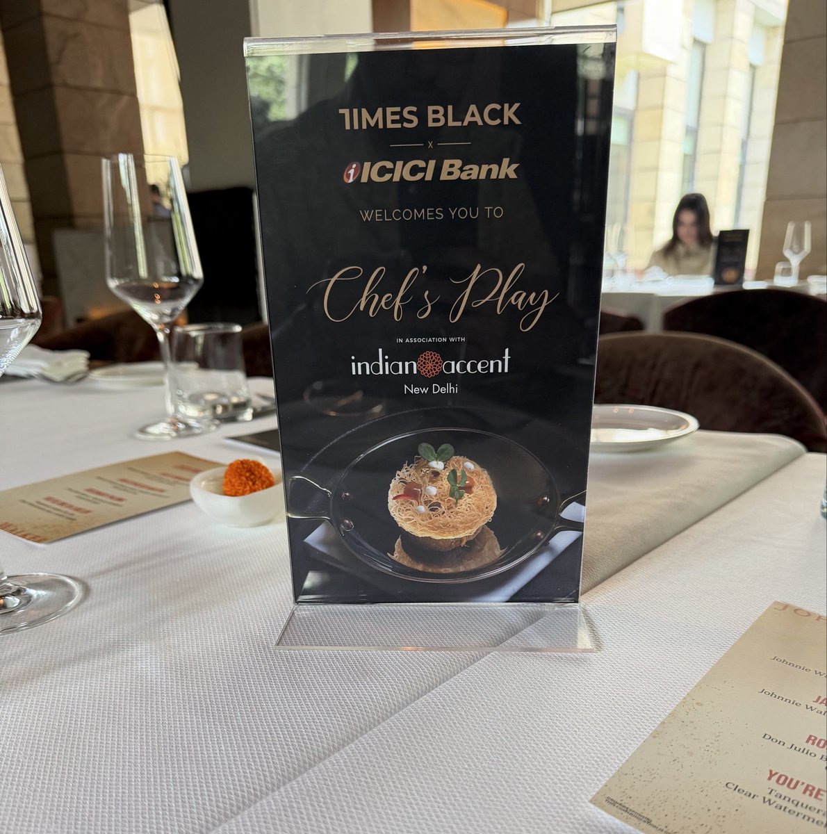 hjain288's tweet photo. “The kind of meal that makes you put your phone down. Almost.”
@TimesBlackCard @Indian_Accent https://t.co/cBEIJ8aeBk