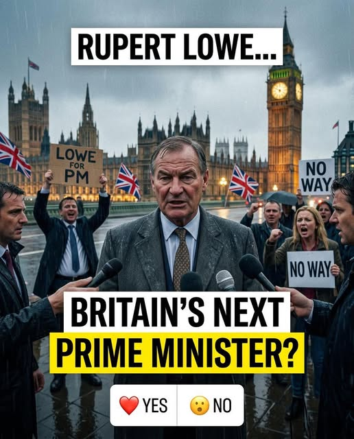ScaryEurope's tweet photo. 🚨🇬🇧RUPERT LOWE
AS BRITAIN’S NEXT
PRIME MINISTER?
Some people say:
he speaks more directly than traditional politicians and says what many voters are thinking.
Others believe:
his views are too controversial to unite the country.
But one thing is certain…
more and more people across Britain are talking about him.
❤️ YES
😮 NO