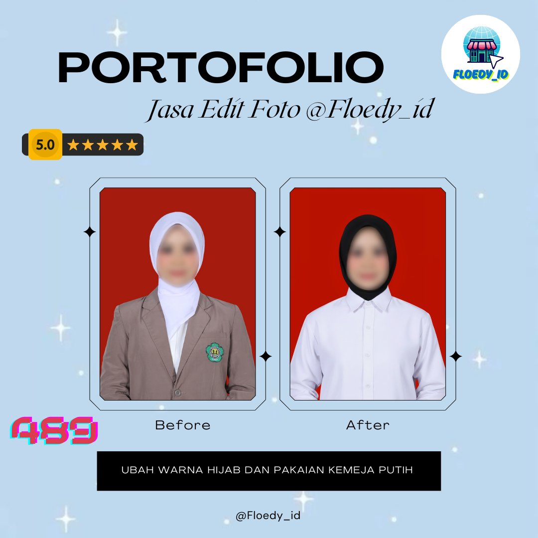 Floedy_id2's tweet photo. @keinlouse Hai kak ayoo sinii bisaa bangett, start 7-9k aja😍🙏🏻 murah meriah kok di jamin amanah dan langsung diproses, yuk silahkan WA https://t.co/zhGBchfwjM payment diakhir yaa ✨ tunggu apalagi?? gass orderr!!
📌 Testimoni &amp; Portofolio : https://t.co/4YR15jpVJH https://t.co/mQtKOeO2Ds