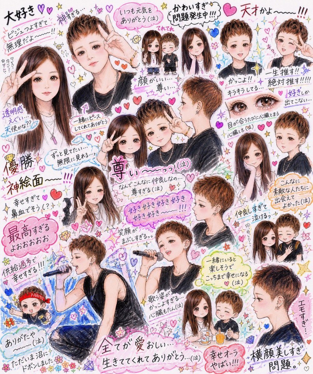 sunsun_yuto0502's tweet photo. LINEcameraのハマって自分のと友達カップルにも写真催促して作っちゃった🤣

#LINEcamera https://t.co/i1W2f0vv8p