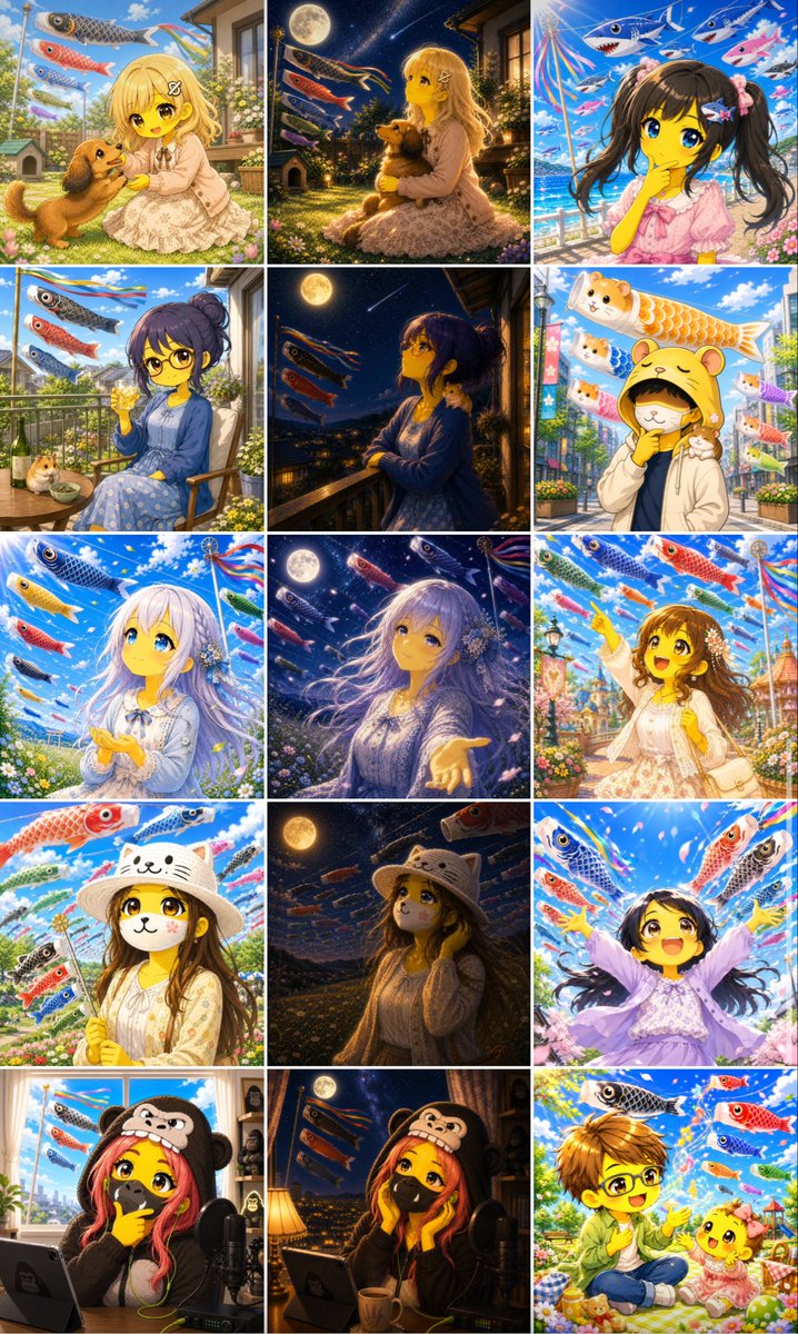 kaz_c18's tweet photo. ちなみに毎月
進化の過程も並べて
フォルダ分けしてあって
宝物にしてる🤔

作るのも楽しいんだー
黄色くなってくれる皆に感謝しかない https://t.co/nMqNEnfALb