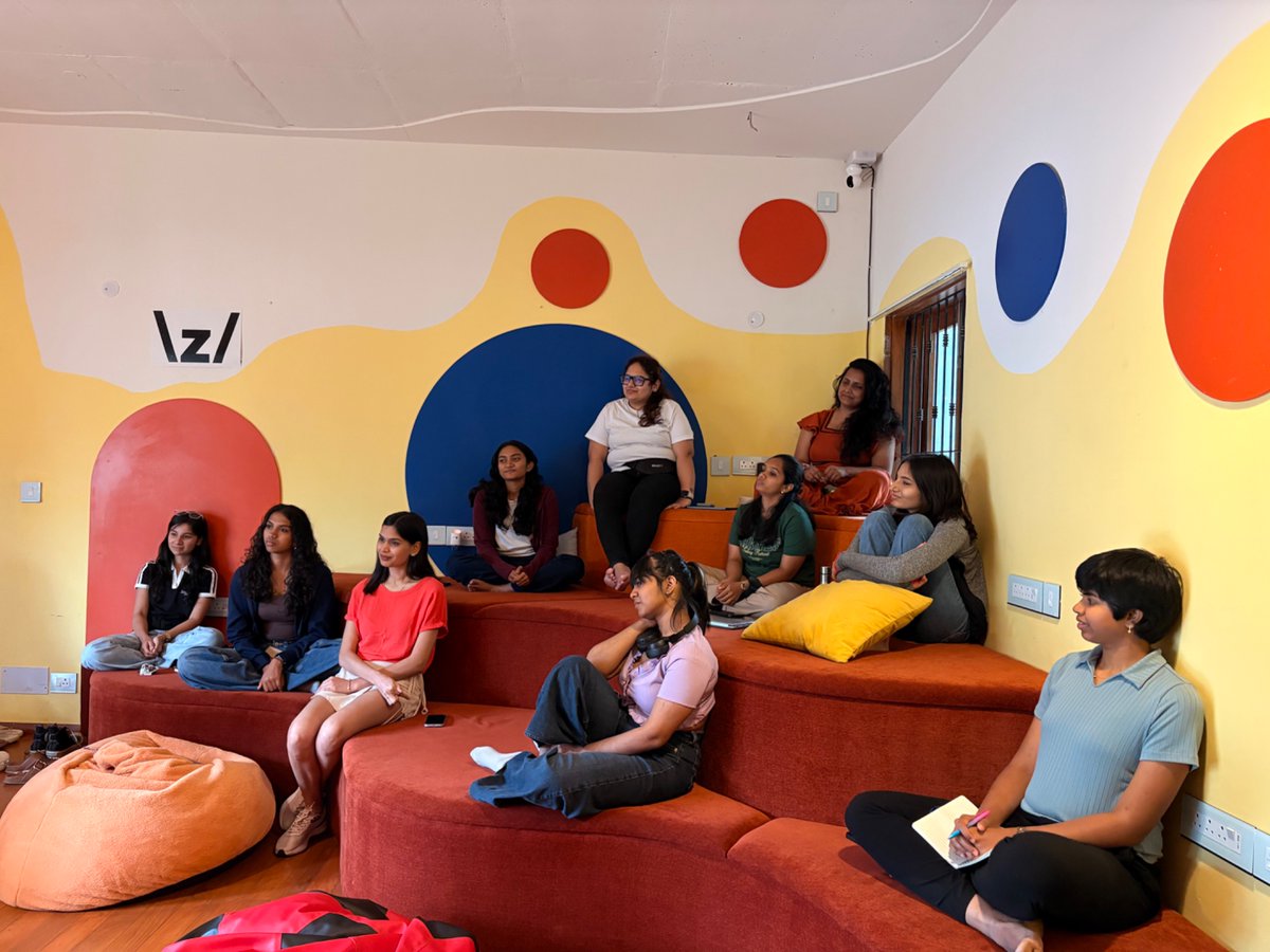 poojakp07's tweet photo. India’s first female founders residency @WTFxZo 

What an incredible energy, inspiring conversations, and good vibes all around. Inspiring to see women founders building and growing together.

The next 6 days are going to be crazy. 🔥 https://t.co/EhQekRqvZu