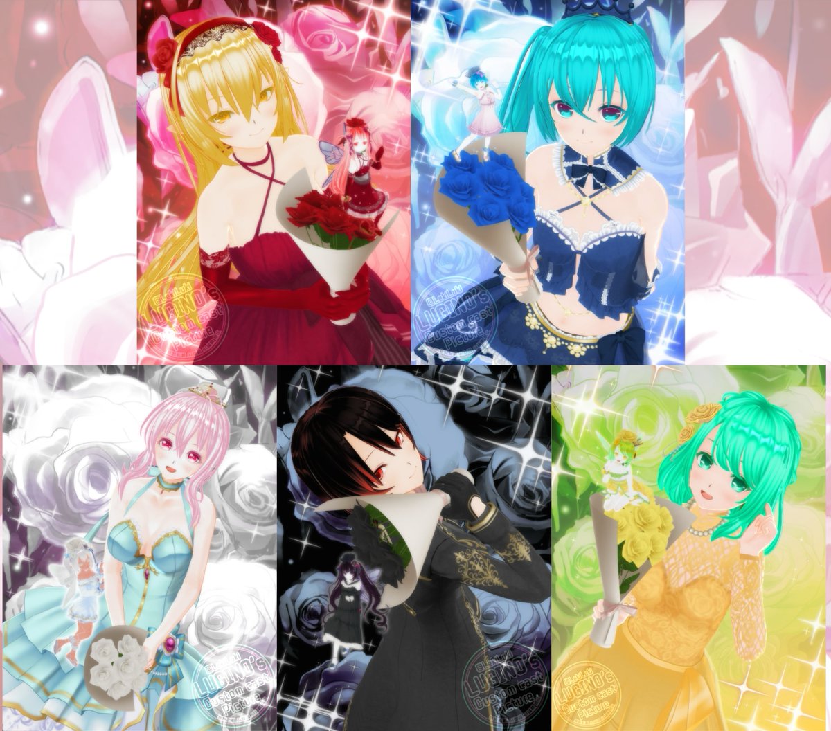 LekiLuki's tweet photo. 薔薇まとめ
#カスタムキャスト https://t.co/TxF2GPC42f