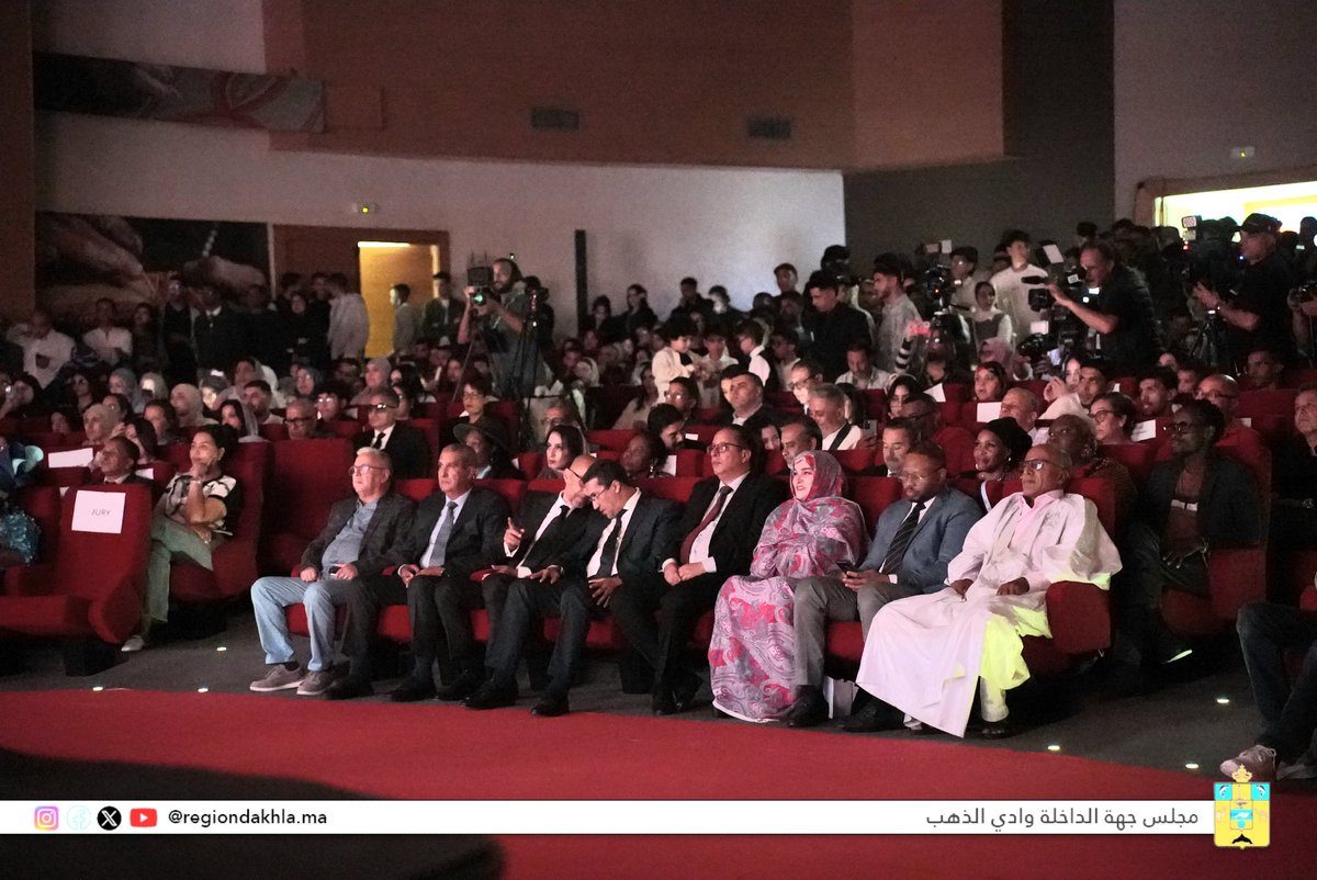 RegionDoe's tweet photo. شهد قصر المؤتمرات بمدينة الداخلة، مساء أمس السبت، افتتاح فعاليات الدورة الرابعة عشرة للمهرجان الدولي للفيلم بالداخلة، بحضور ثلة من الفاعلين في المجال السينمائي والثقافي والفني، إلى جانب شخصيات مدنية وعسكرية وممثلي عدد من المؤسسات والهيئات.

https://t.co/zmKAMmsbFQ https://t.co/WQvSd60z5v