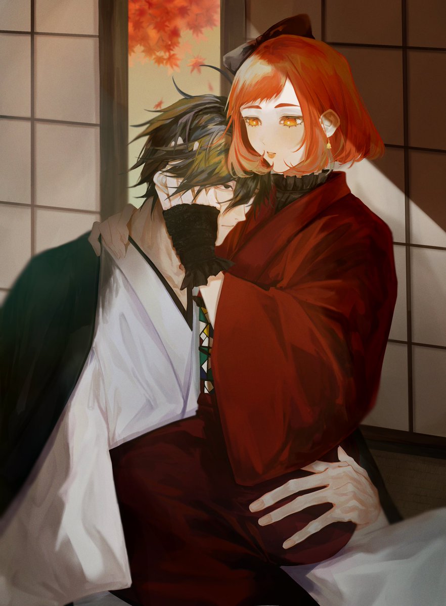 xhb_j's tweet photo. @wasureyu_tl 

この度おにく( #onikuiiyona )さん宅の紅さんと拙宅の日下で恋仲の関係を組ませていただきました〜✌️🤍

 #ゆのまち_よすがの印 https://t.co/ego1q1OBhB