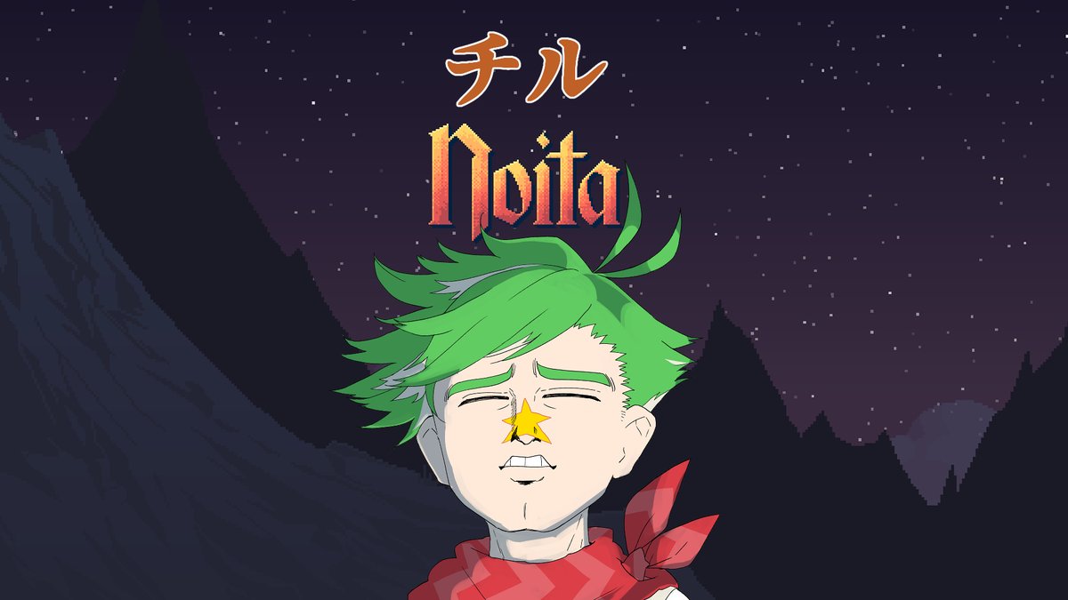 Ryugon_D's tweet photo. 21：00
思ったより早く食っちゃったからﾉｲﾀします、か
【Noita】最近のことを話しながらﾉｲﾀする【大門地リューゴン】 https://t.co/q65r526osz https://t.co/NCuTRSm8KH