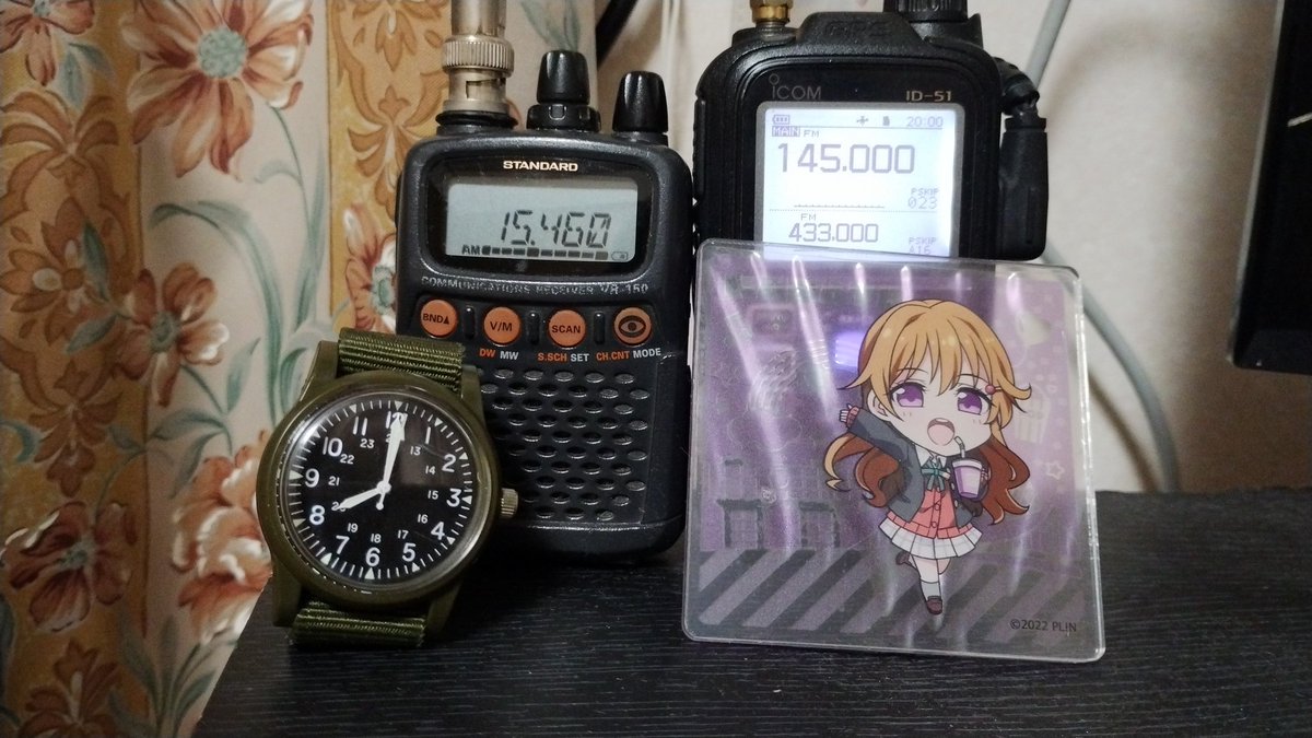 pompommaron's tweet photo. 週末BCLラジオ
HCJBはじまりました。長崎県にて受信中。
若干QSBを感じますが視聴に問題ありません。

VR-160 + ロッドアンテナ +電線巻きつけ  

#HCJB 
#アンデスの声 https://t.co/nkSVt97Qrn