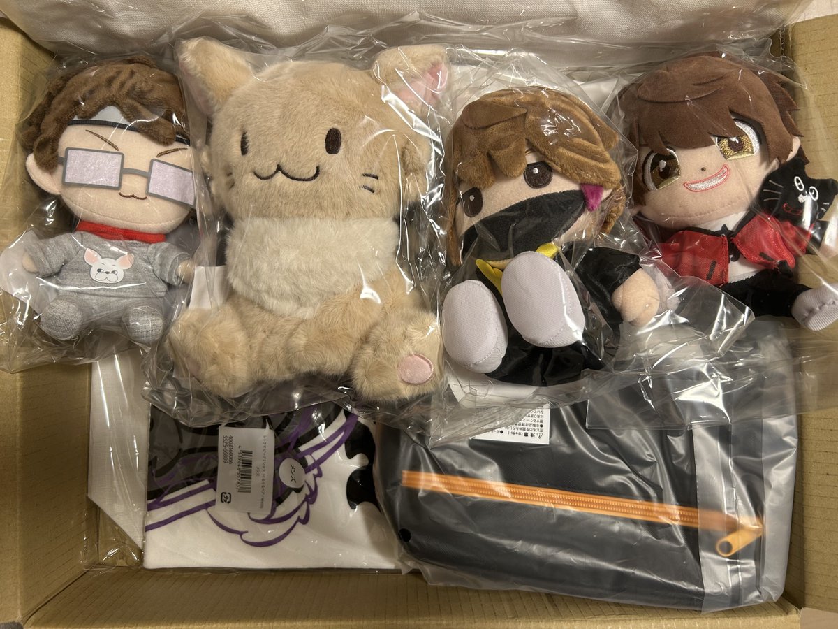 R3N_tp's tweet photo. 届いた！！！！！！ぬいみんな背中向けてるのかわいい笑 https://t.co/9AnuUfvPvp