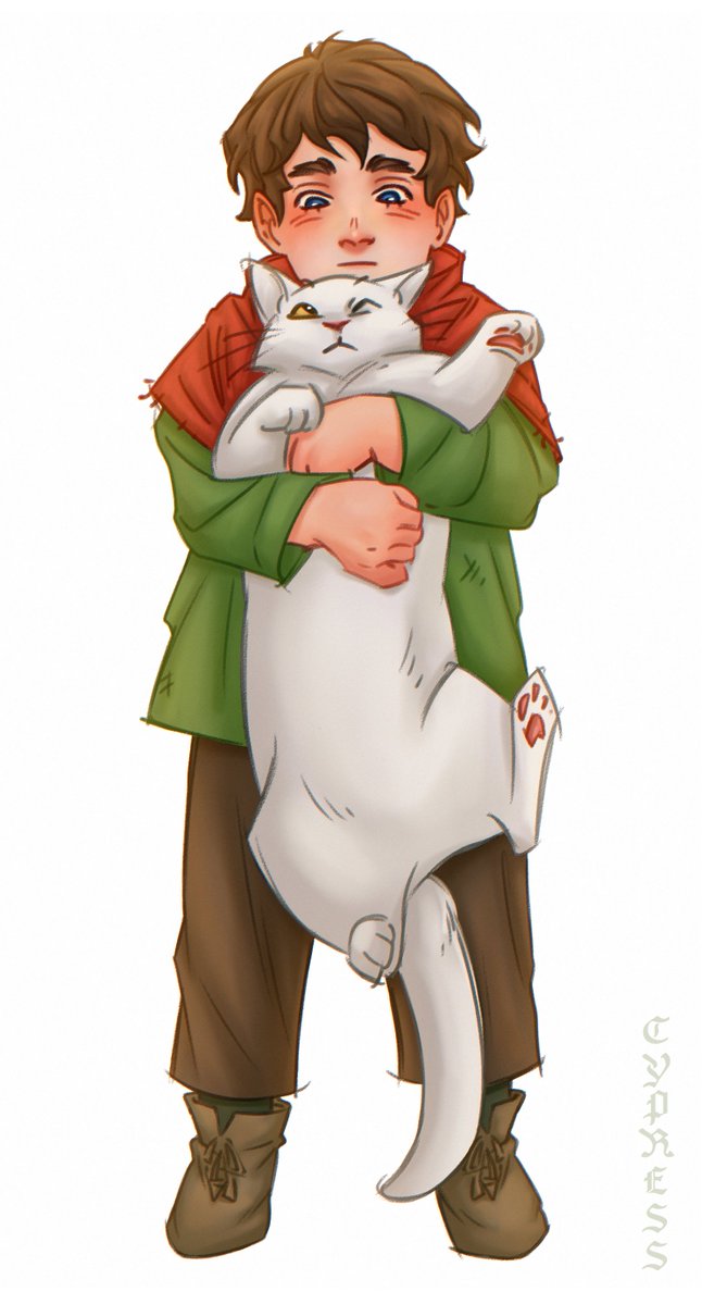 cypress_esss's tweet photo. baby hal and a stray cat

#henryofskalitz #kcd2 #kcd https://t.co/skHgxROOR1