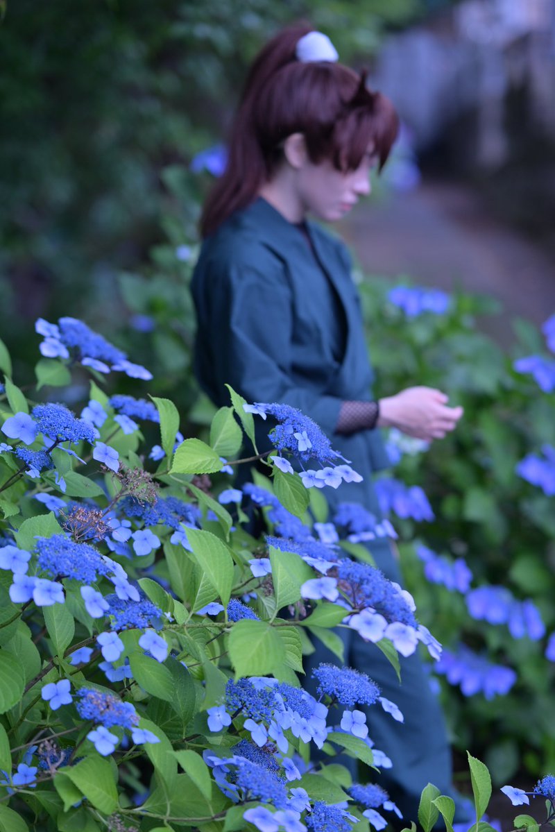 shino_kiduru03's tweet photo. 遅速報❣️
若土と子利で紫陽花撮ってきた☺️🫶
 #ココフリ貞昌院 https://t.co/96sTTIizfr