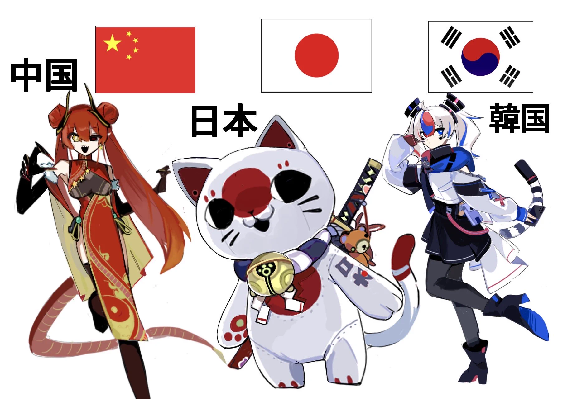国旗 擬人 化