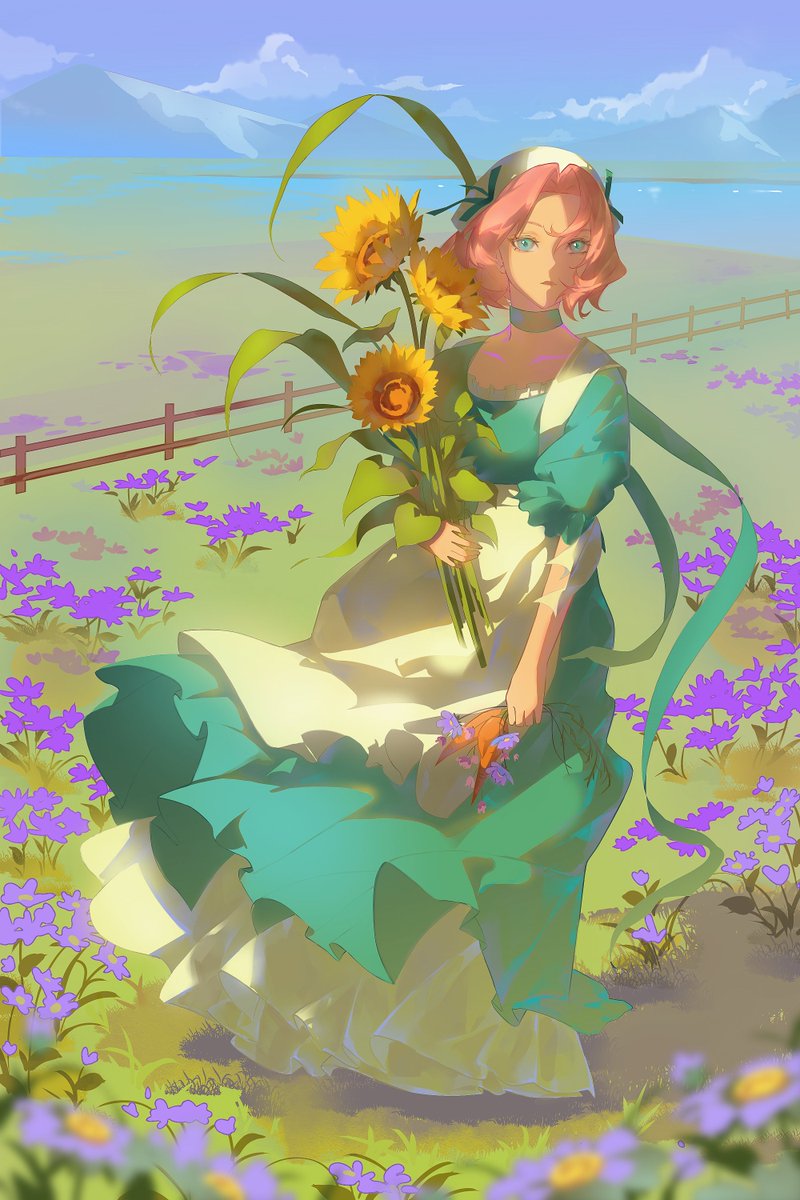 Soing__'s tweet photo. 🌻🌸☀️
#HarunoSakura #春野サクラ #illustration https://t.co/2koNAs84Bp