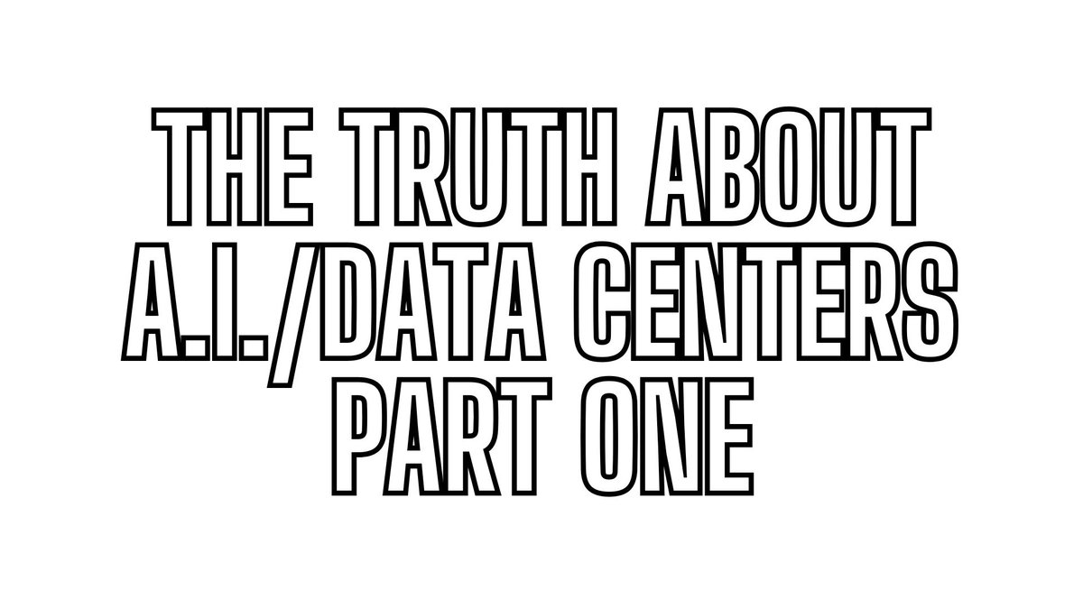 JovanHPulitzer's tweet photo. 7 am cst - The Truth About AI Data Centers PART ONE The Truth About AI Data Centers PART ONE https://t.co/nmqDu2g2nj https://t.co/AMFyiqzMLB
