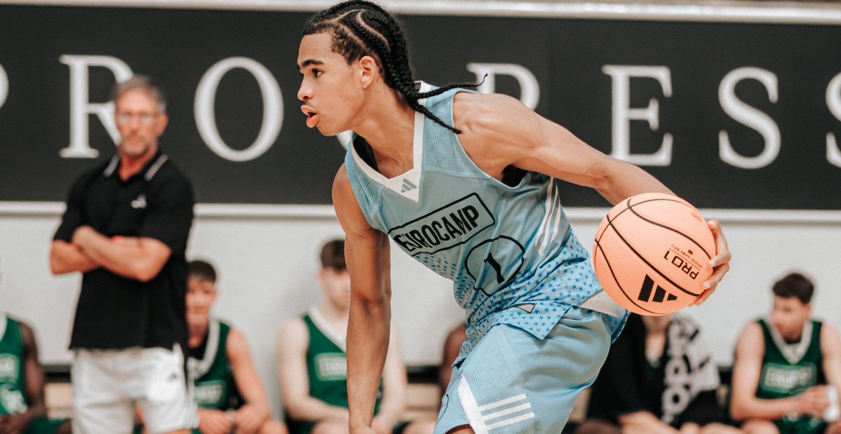 ebosshoops's tweet photo. Day two at #AdidasEurocamp featured one of the most entertaining games we've seen all spring and some tremendous performances as Kansas bound Javon Bardwell headlined a strong group of standouts. https://t.co/Ttzefdg22a https://t.co/jDyDpMnTit