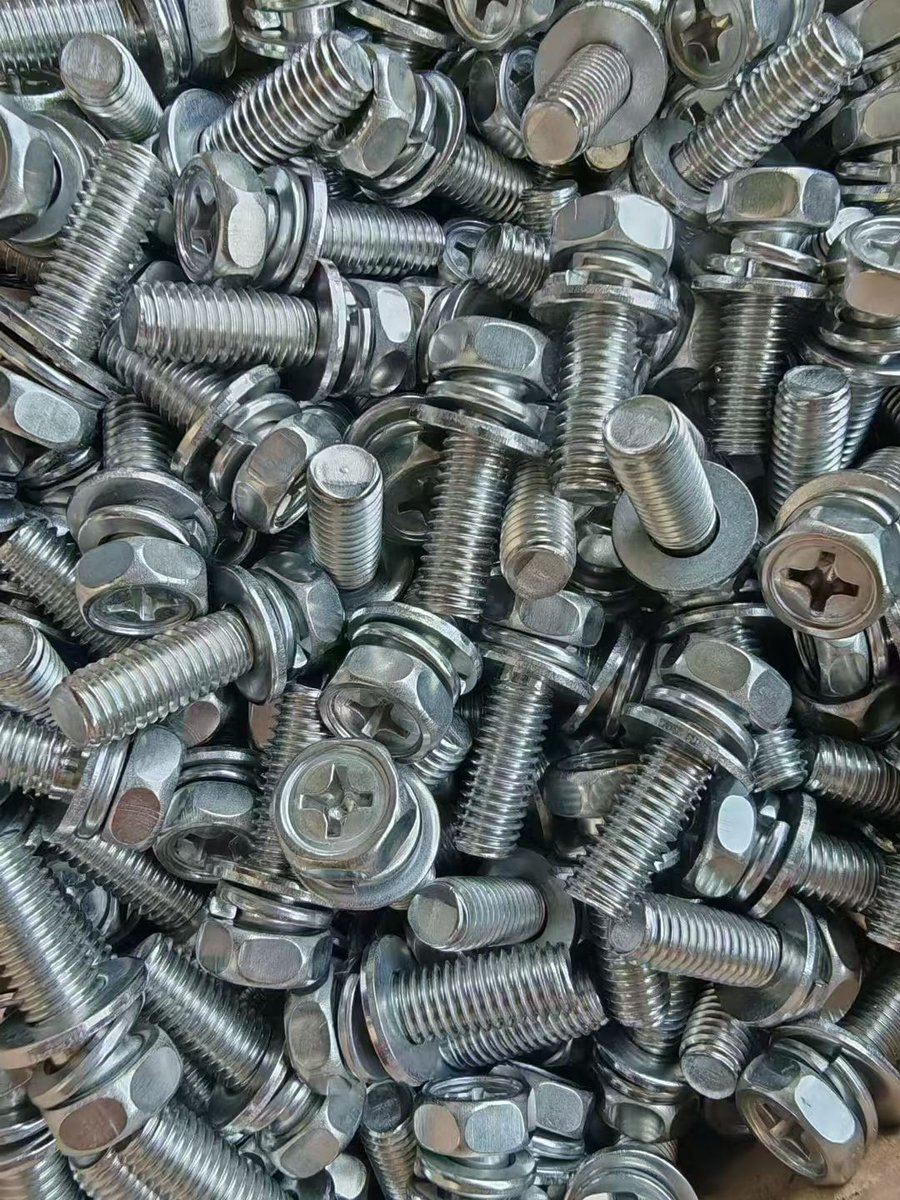 weiwei887362375's tweet photo. Zinc-Plated Carbon Steel Combination Screws for Electrical Enclosures, Machinery & Sheet Metal Assembly
#ZincPlatedScrews #CarbonSteelScrews #CombinationScrews #SemsScrews #ScrewsWithWashers #MachineScrews #WasherHeadScrews #IndustrialScrews #CustomScrews #FastenerManufacturer https://t.co/6GcDPa3igc