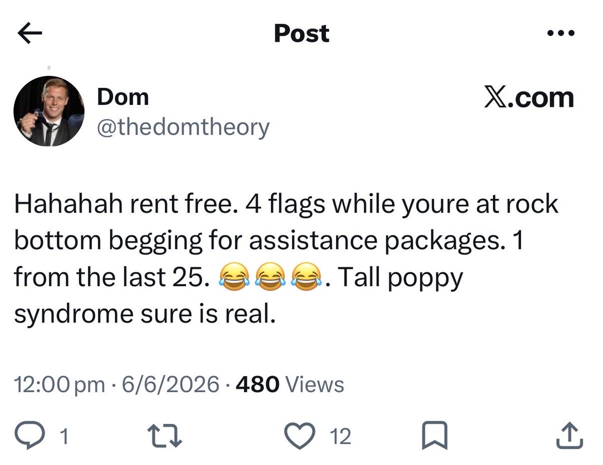 luketaylorLLB's tweet photo. @thedomtheory @Bombers_Boss Sure bud. https://t.co/AxKSeGqUOH