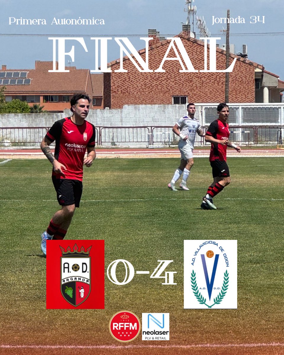 ADArgandaCF's tweet photo. 🔚FIN DEL PARTIDO

FIN DE LA TEMPORADA 

#VAMOSARGANDA #SENTIMIENTOROJINEGRO https://t.co/wWN7yRPZ69
