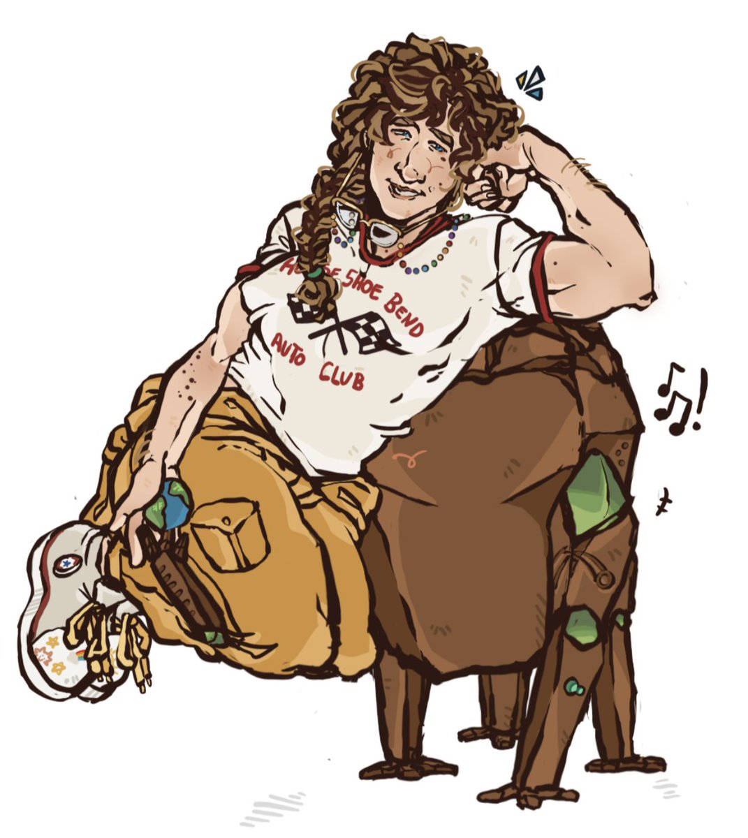 AHoney2111's tweet photo. Fem! Ryland Grace and her butch Rocky! 
Kinda inspired by Mel King from ''The Pitt''! 
#projecthailmary #rylandgrace #rockyphm https://t.co/djkLjUTdsj