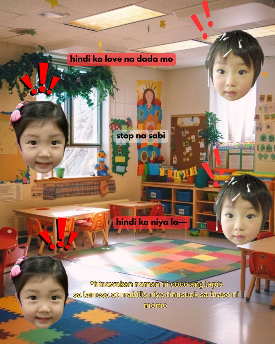 luvmusecheri's tweet photo. #nomin filo au wherein….. 

habang nasa pgi si caleb, nabuntis niya si tine. nasira ang relasyon nila dahil sa mga pangarap na hindi na magkatugma. kaya bago ipanganak ang kambal, naghiwalay sila—isa kay tine, isa kay caleb and after four years…… https://t.co/6UjD6TMGRu