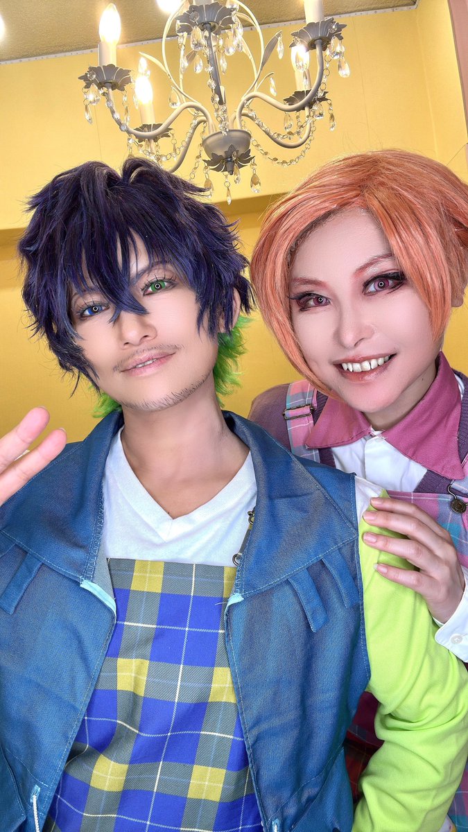 s_raiki's tweet photo. 〈速報〉今日はにゅ〜とろオーバーオール衣装でsndとaikで撮影してきたよ❤カメラは餅さんがしてくださった!!!めちゃ楽しかった❤☺️✨ https://t.co/cAbj7siT93
