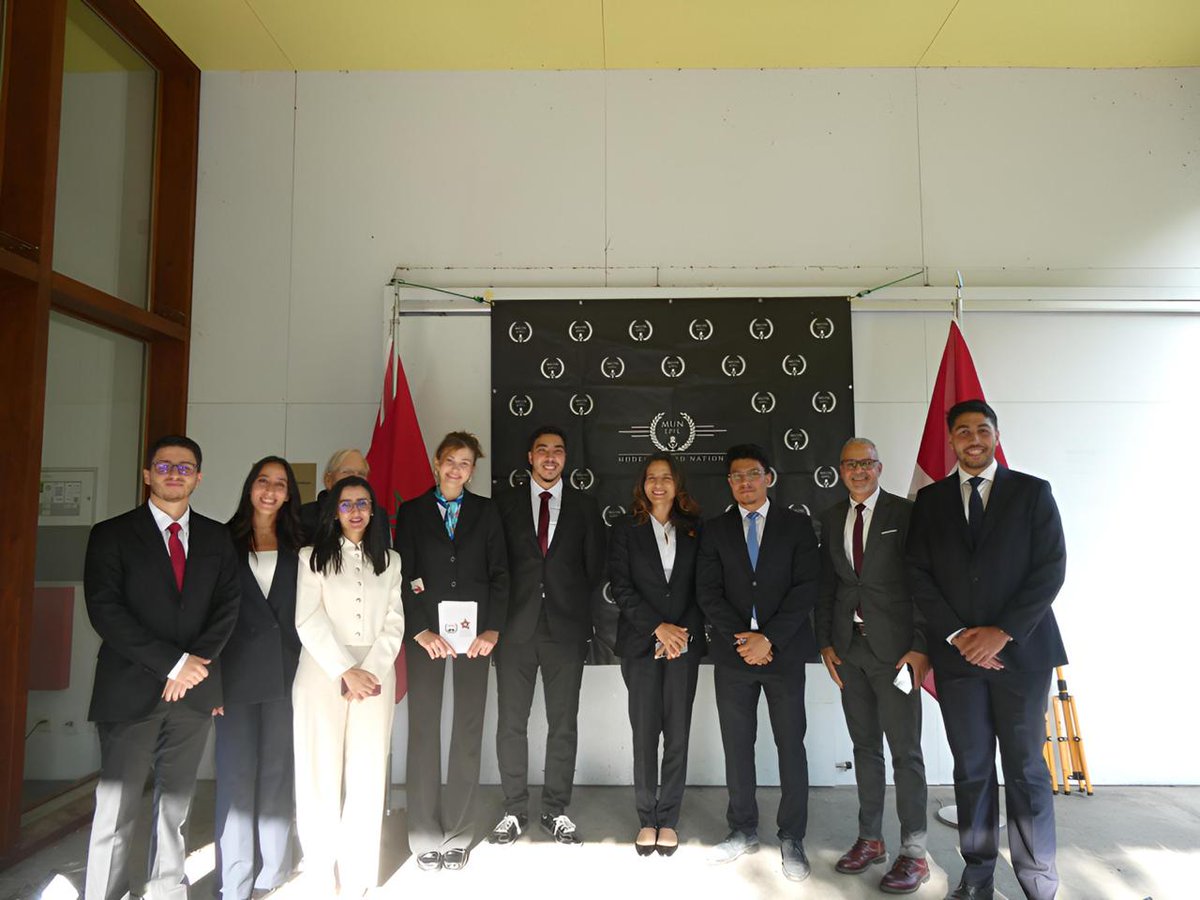 MTEDDMAROC's tweet photo. As part of efforts to foster dialogue with talented young Moroccans living abroad and to engage with international academic initiatives, Dr. @LeilaBenali_, Minister of Energy Transition and Sustainable Development, took part in Lausanne in a conference entitled “The Energy and Climate Challenges of a Kingdom in Transition”, organized by the EPFL Model United Nations and the Association des Étudiants Polytechniciens Marocains de Lausanne (APML).

On this occasion, the Minister shared her academic and professional journey with participants and exchanged views on the major energy and climate challenges of the 21st century, energy security issues, ongoing transformations in the energy sector, as well as the role of innovation, skills and youth in accelerating the energy transition and sustainable development.

The discussions also highlighted Morocco’s vision regarding energy transition, industrial sovereignty and regional integration, as well as the importance of investing in human capital to prepare future generations for emerging challenges.

Through their initiatives, the EPFL Model United Nations and the Association des Étudiants Polytechniciens Marocains de Lausanne contribute to promoting dialogue, academic excellence and youth engagement around major global challenges.

@EPFL_en 

#EnergyTransition #SustainableDevelopment #Morocco #Youth #Innovation #EPFL #Switzerland