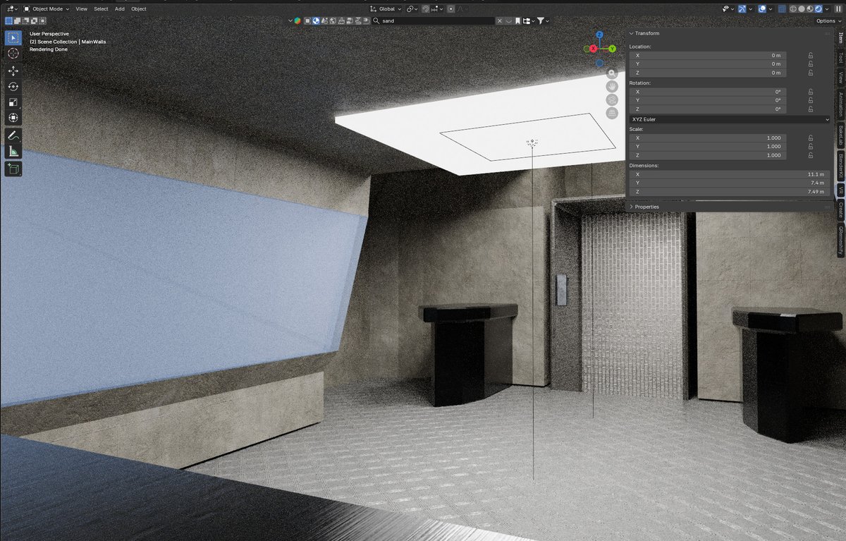 MindExplorers's tweet photo. New Admin Building for Outpost Delta One Zero - to house a Courier Depot, Trading Post and Flight Control. Super low poly at 3.5K verts - ready to bake the textures and get it in game. #Blender #IndieGameDev #webgl #browser #scifigame https://t.co/mw881snin4  😁 https://t.co/M6cYdDDxzO