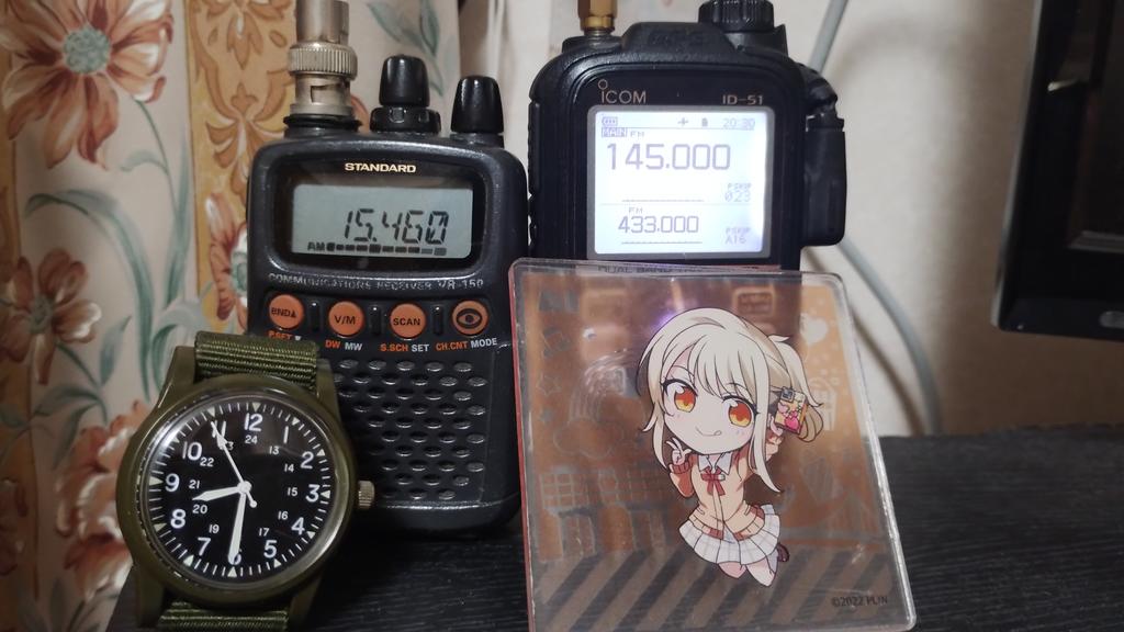 pompommaron's tweet photo. 週末BCLラジオ
KTWR始まりました。
長崎市に若干QSBはありますが、よく受信できています。

VR-160 + ロッドアンテナ + 電線巻きつけ 

#KTWR  
#TWR 
#フレンドシップラジオ https://t.co/ukjj1J6c6J
