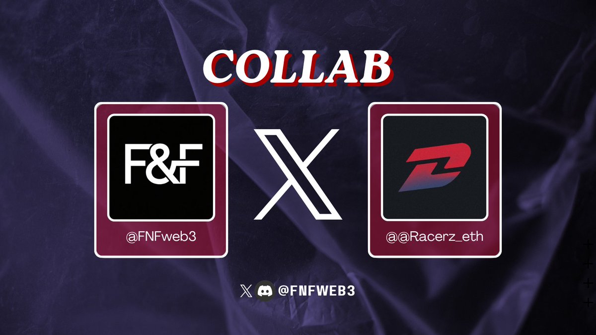 FNFweb3's tweet photo. FNF 🤝 @Racerz_eth 

Racerz is an anime inspired NFT collection on Ethereum that combines retro racing culture with a futuristic world

Built around competitive progression and immersive lore, holders can explore the Racerz universe, rise through the ranks, and challenge powerful Final Bosses at the top

• Supply: TBA
• Price: TBA
• Date: TBA

Giveaways now live in FNF Discord ↓
https://t.co/fR8E7A43RE