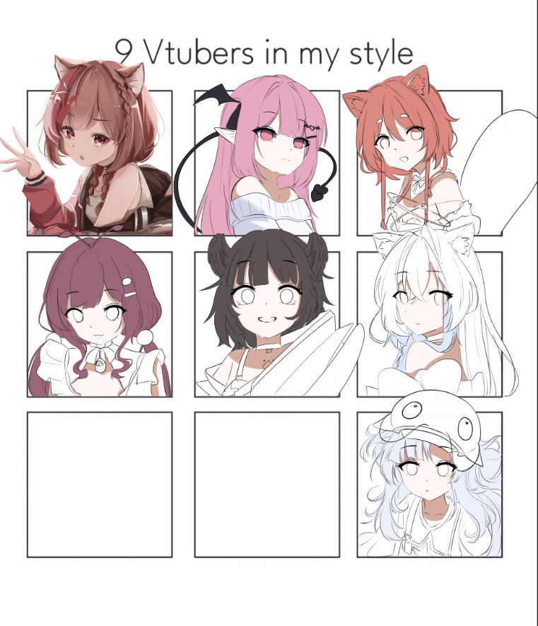 erikaryii's tweet photo. Leak nya yess, sabar ≽(◉˕ ◉ ≼マ sisa 2 belom kegacha
.ohya, posenya ntar berubah . ini belom final yg wip :D. https://t.co/SxNwhuVi2U
