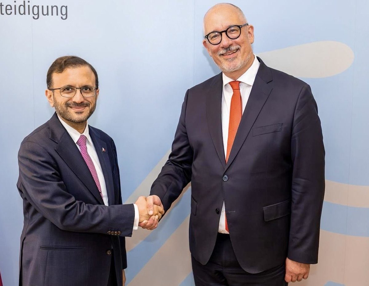 majedalansari's tweet photo. I visited Berlin last week, where I met with officials from the German Federal Foreign Office, the Bundestag, & the Ministry of Defence. I also had the opportunity to participate in sessions hosted by Körber-Stiftung & the Berghof Foundation, engaging in insightful discussions & a valuable exchange of perspectives on issues of mutual interest. Grateful for the warm welcome & hospitality extended throughout the visit.