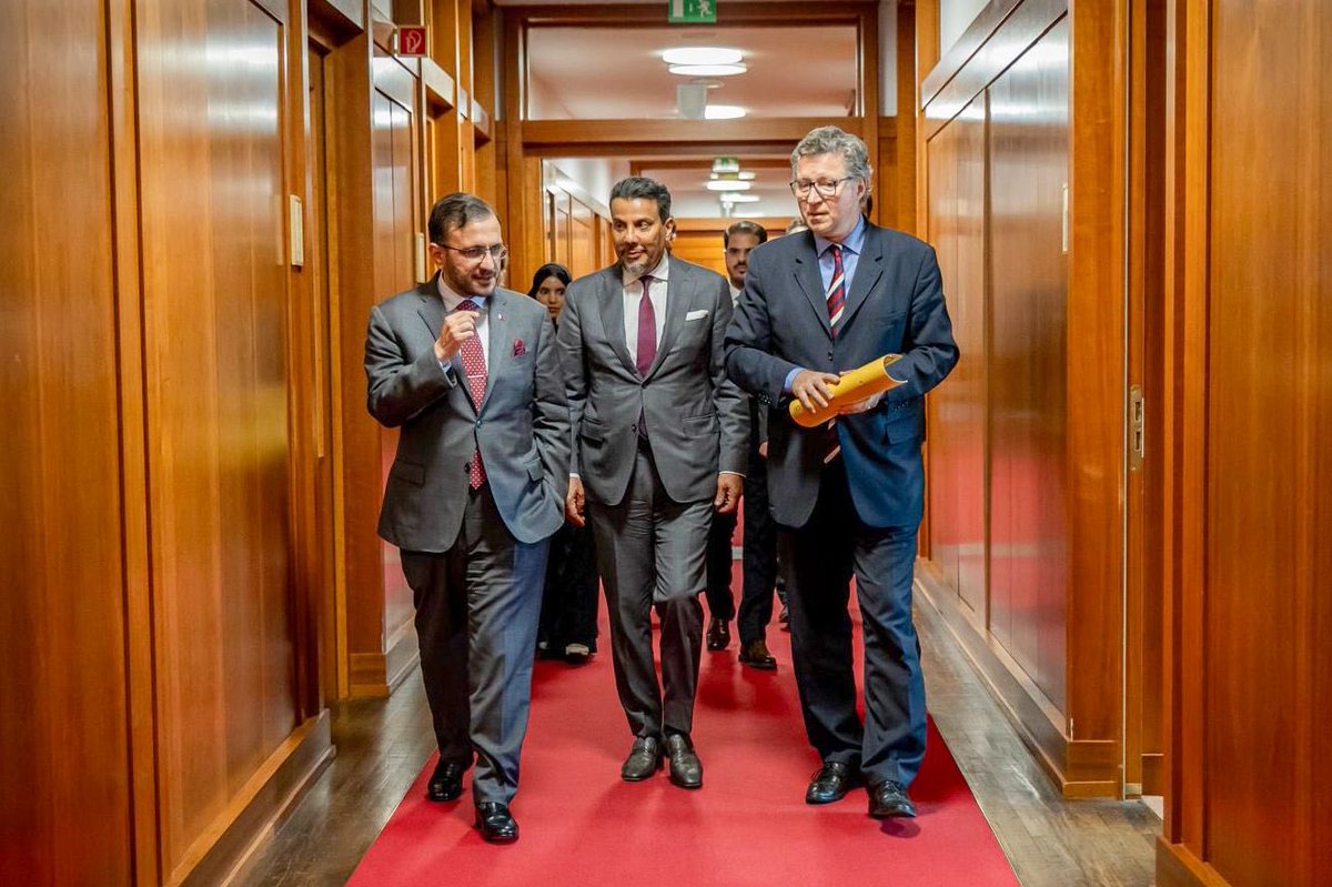 majedalansari's tweet photo. I visited Berlin last week, where I met with officials from the German Federal Foreign Office, the Bundestag, & the Ministry of Defence. I also had the opportunity to participate in sessions hosted by Körber-Stiftung & the Berghof Foundation, engaging in insightful discussions & a valuable exchange of perspectives on issues of mutual interest. Grateful for the warm welcome & hospitality extended throughout the visit.