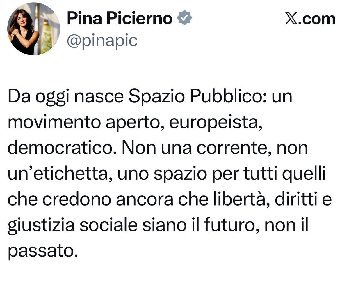 ldibartolomei's tweet photo. Quando nasce una formazione politica è sempre una cosa positiva quindi auguri

Ma per onestà andrà bene osservato chi saranno i finanziatori diretti e indiretti di questa avventura 

Se c'è una cosa che ci hanno insegnato questi anni è che la propaganda si nasconde ovunque https://t.co/kBoWxtySlL
