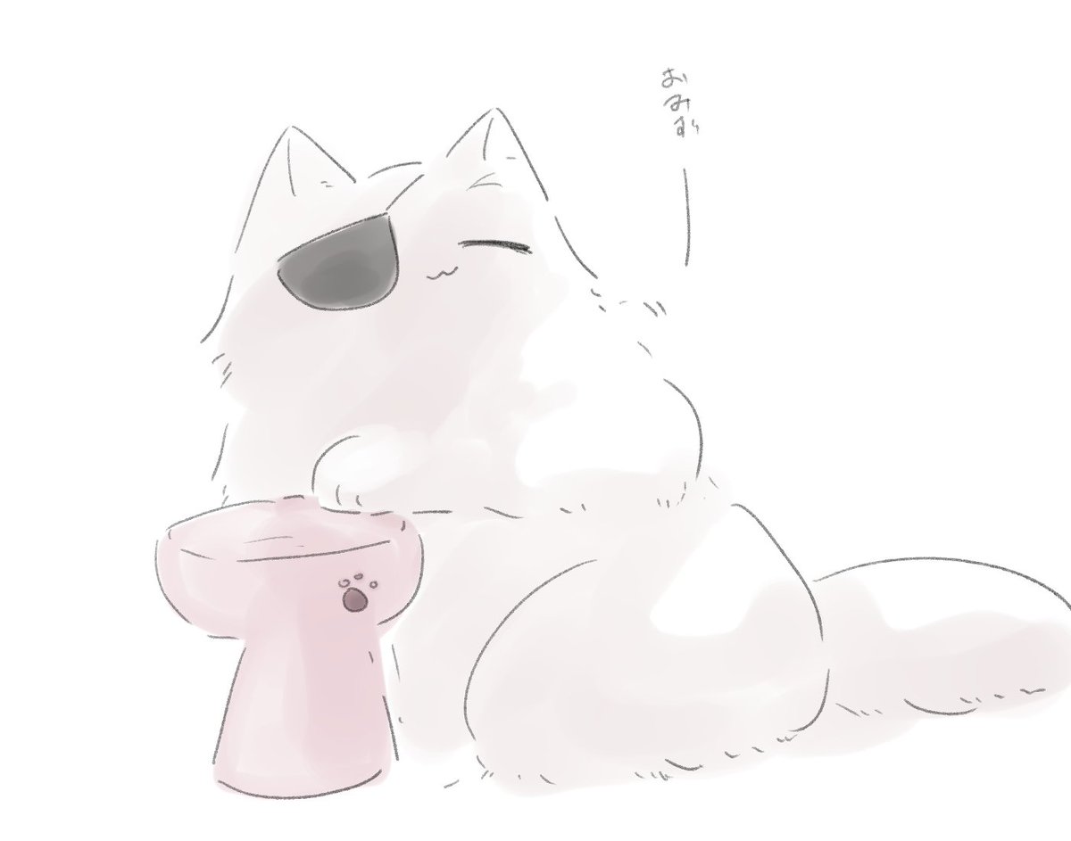 ya2maro's tweet photo. 猫化　催促ちゃん https://t.co/1Vw1M3sIyM