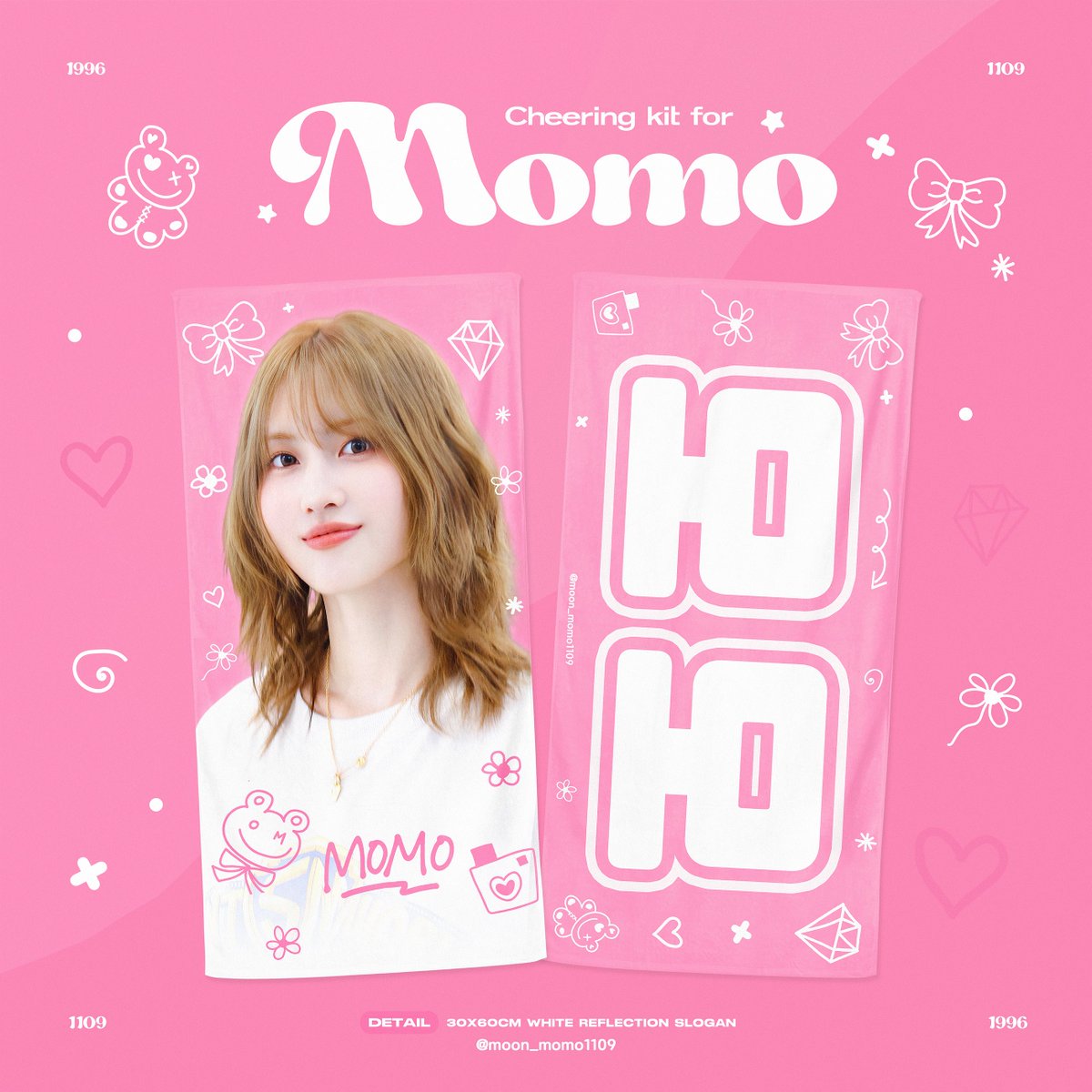 moon_momo1109's tweet photo. 🍑𝒄𝒉𝒆𝒆𝒓𝒊𝒏𝒈  𝒌𝒊𝒕  𝒇𝒐𝒓  𝒎𝒐𝒎𝒐 🍑

6.08-6.21
https://t.co/tTbu2sAIFZ

G.O = dm

 #twice  #momo 
#TWICE #트와이스 #トゥワイス 
#MOMO #모모 #モモ #平井もも https://t.co/aX8oNif5bX